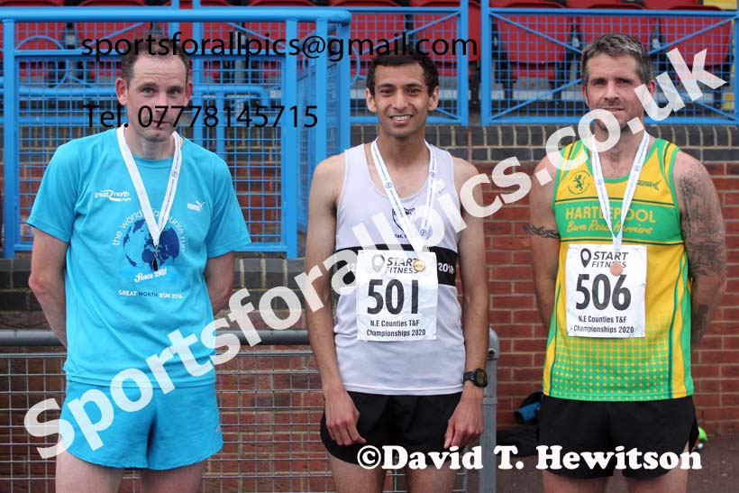 North Eastern 10000 metres, 2021 North Eastern Champs., Shildon. Photo: David T. Hewitson/Sports for All Pics